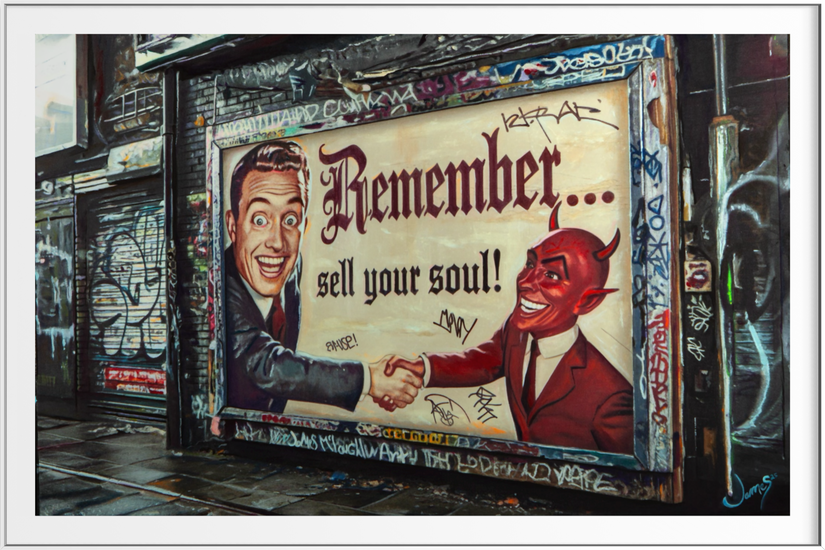 The Devil’s Bargain – Limited Edition Art Print
