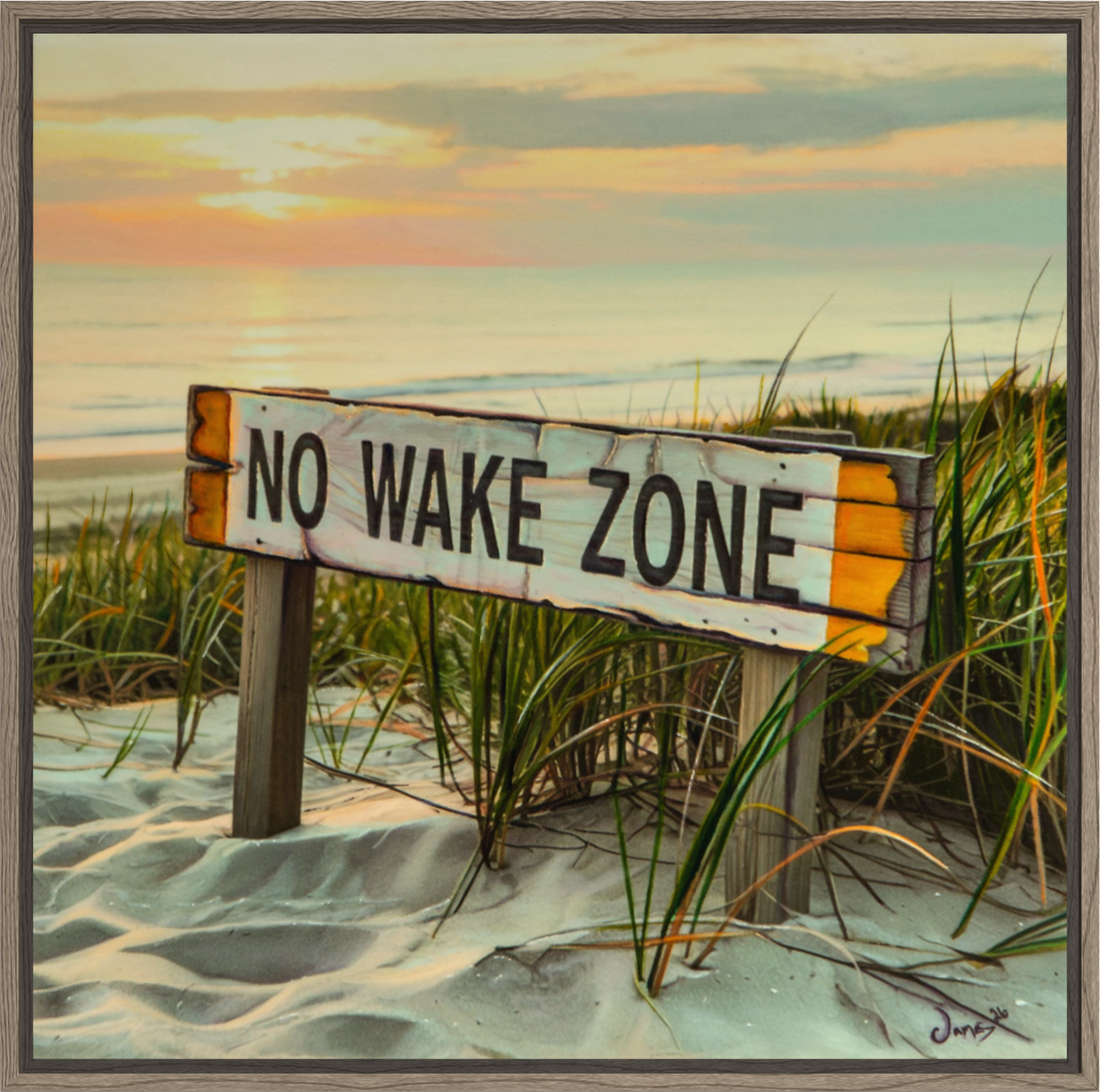 No Wake Zone