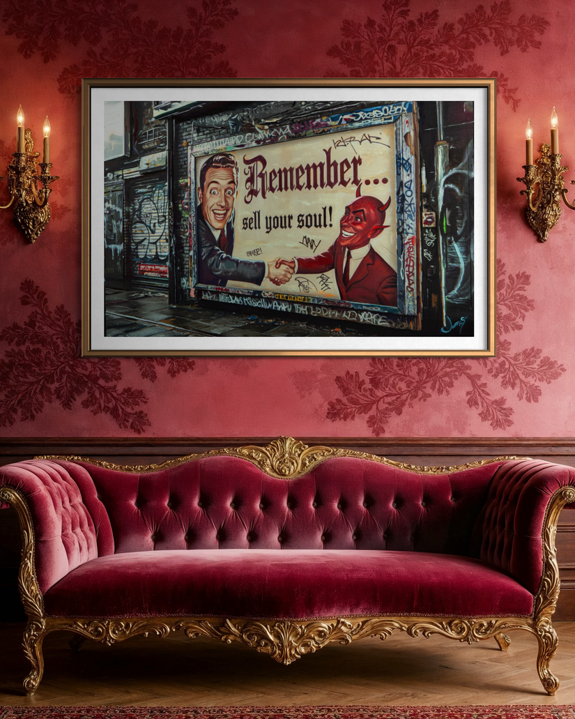 The Devil’s Bargain – Limited Edition Art Print